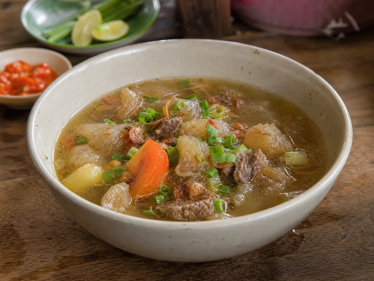 Sop Kikil Sapi